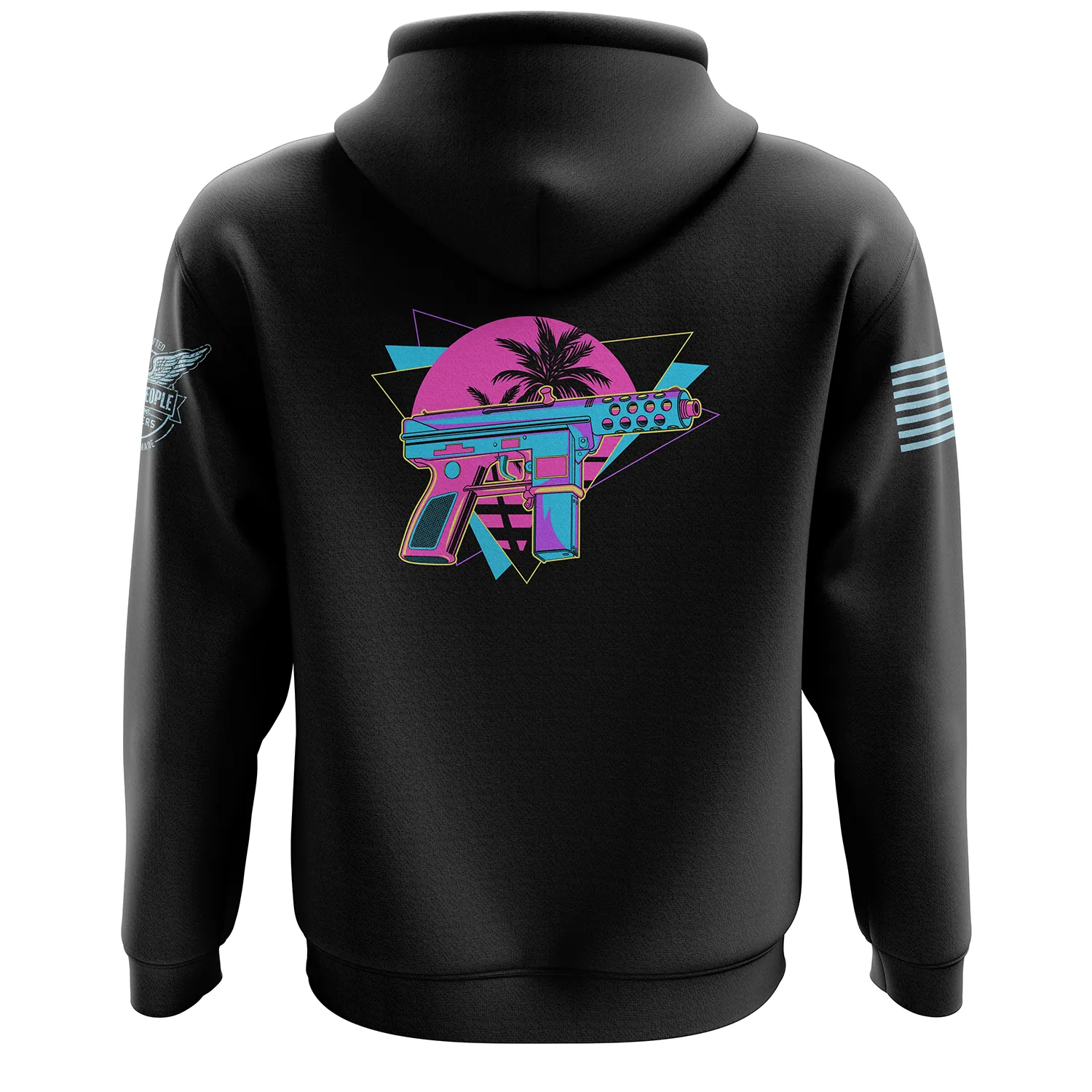 Retro Wave Tec9 Hoodie