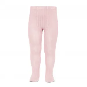 Ribbed Tights Light Pink