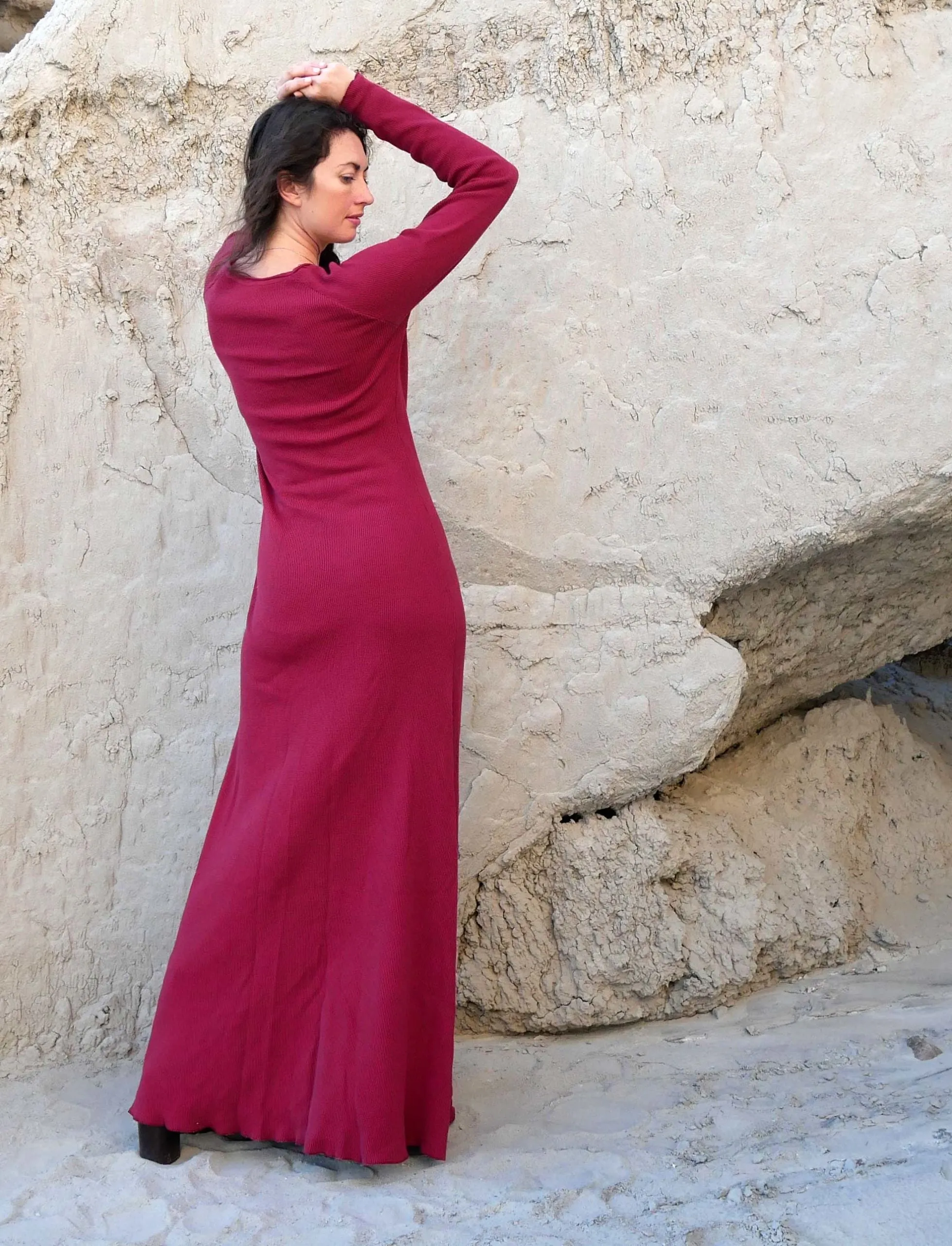 Ritual RAGLAN Sleeve Simplicity Long Dress