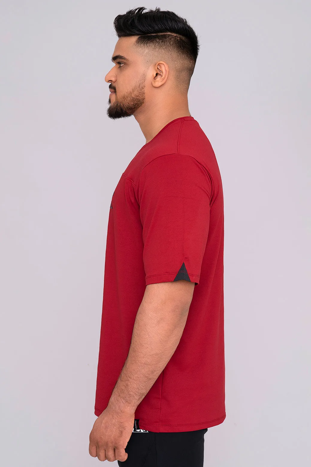 Rudestyle HD oversized T-Shirt - Persian Red