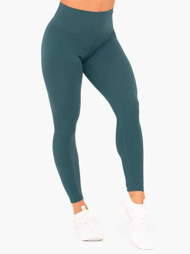 Ryderwear NKD High Waisted Leggings - Teal