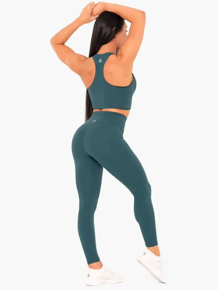 Ryderwear NKD High Waisted Leggings - Teal