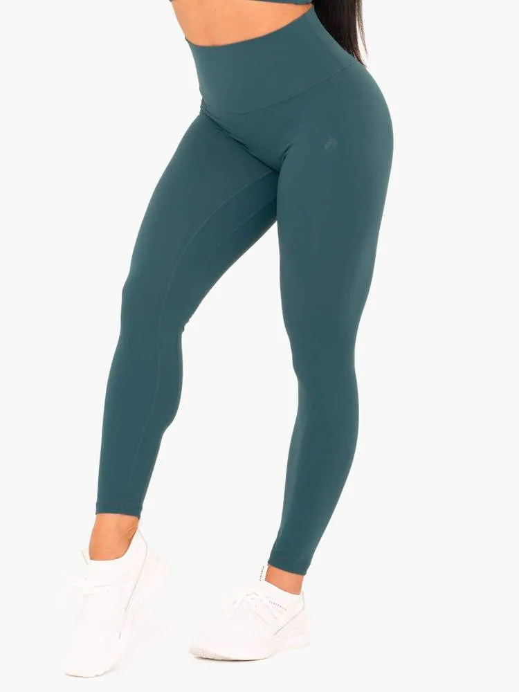 Ryderwear NKD High Waisted Leggings - Teal