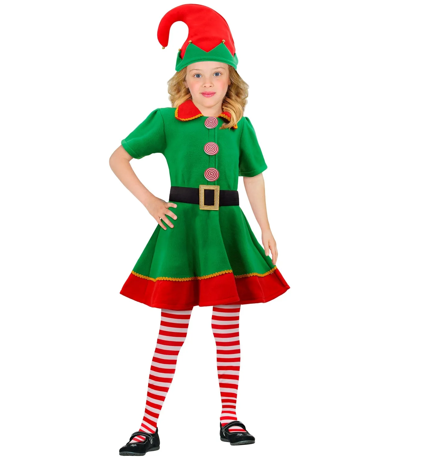 Santa's Workshop Elf Costume Girls