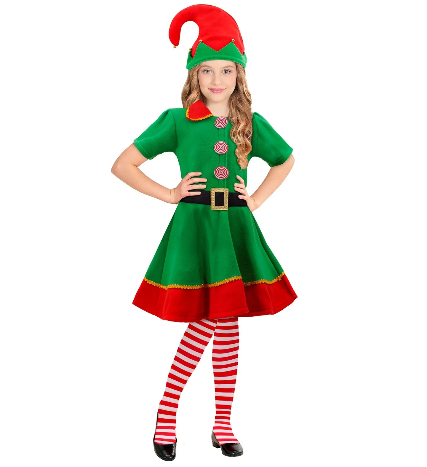 Santa's Workshop Elf Costume Girls