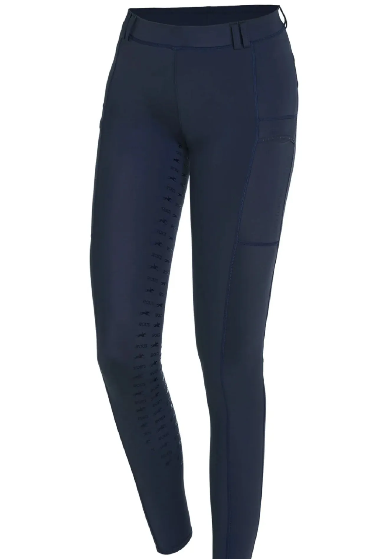 Schockemohle Air Pocket Full Seat Grip Riding Tights - Black Size 36/US Small