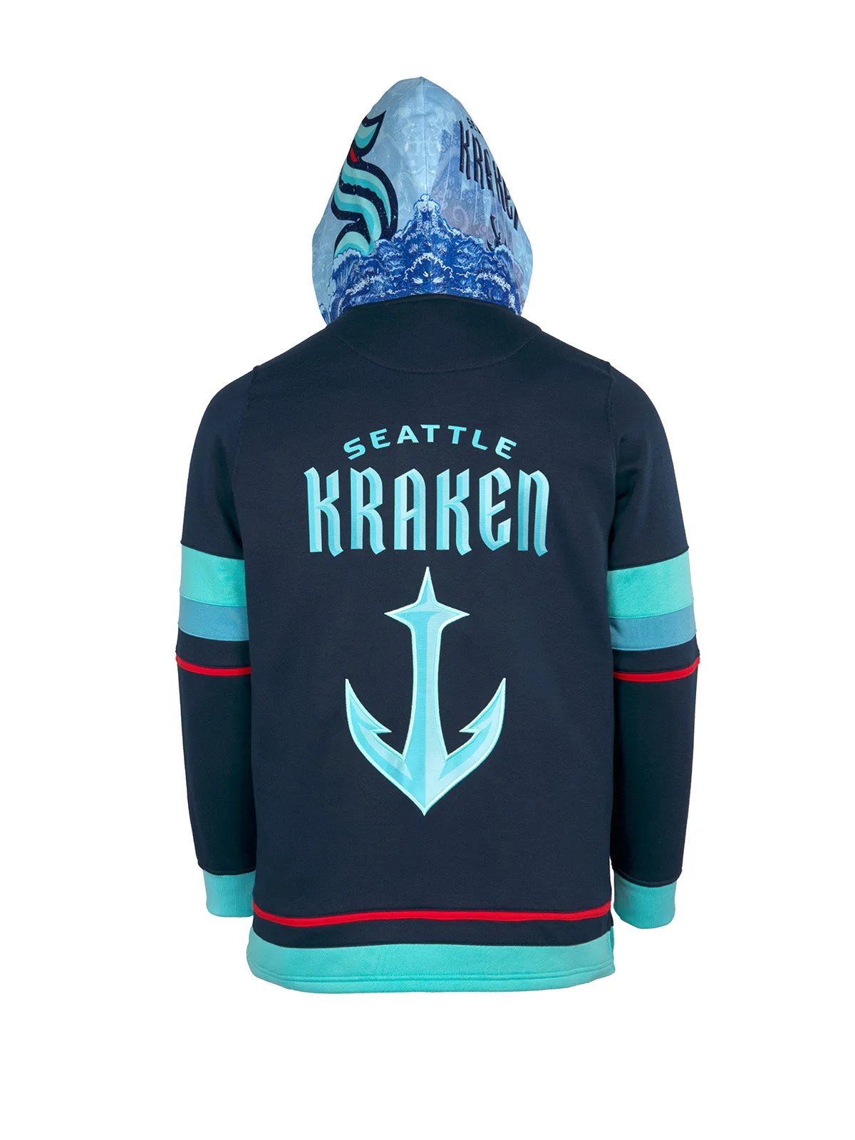 Seattle Kraken Lace-Up Hoodie