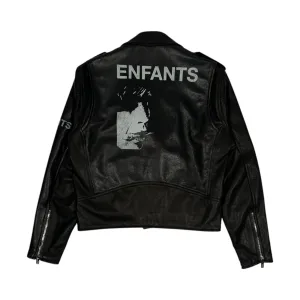 'Shooting Gallery' Leather Biker Jacket