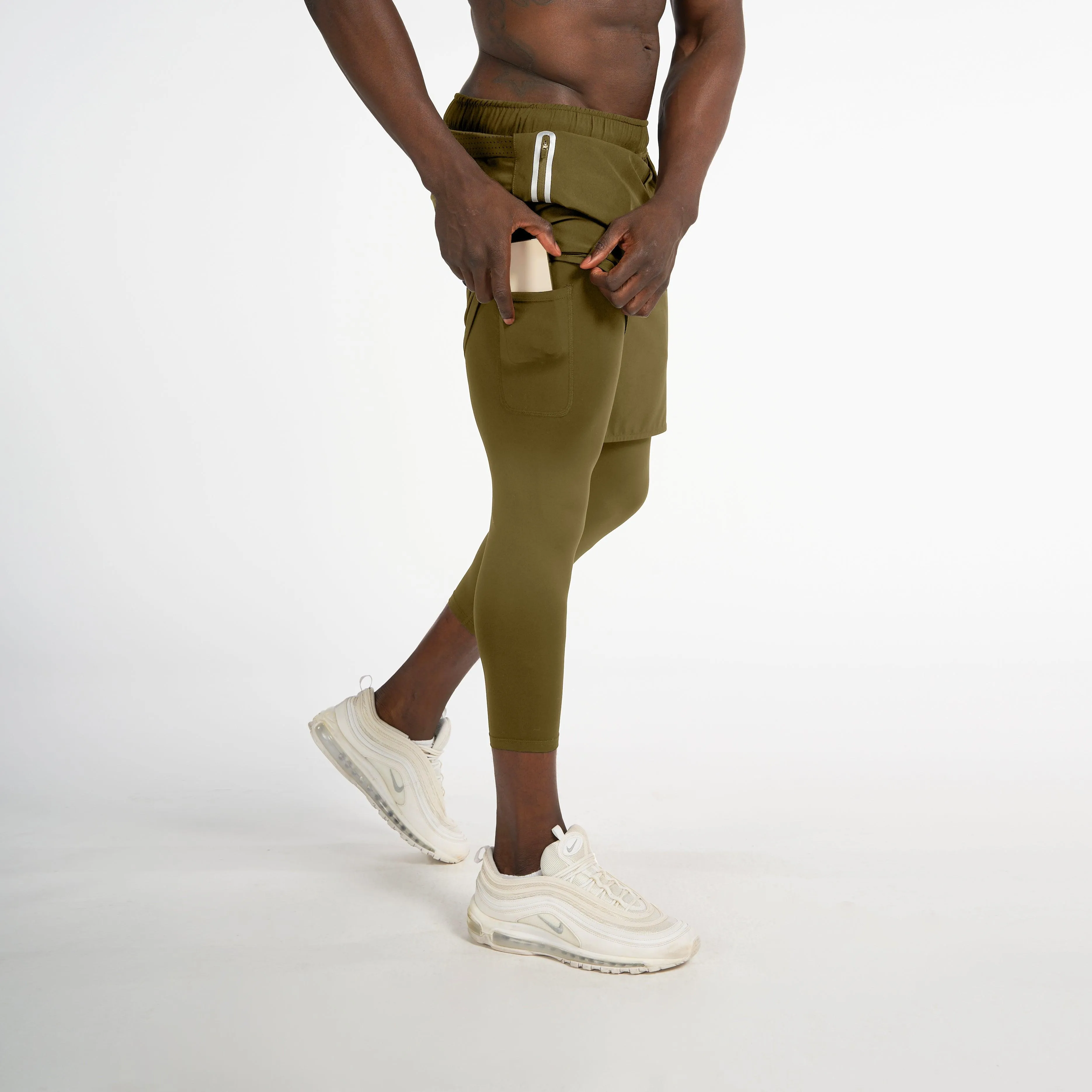 Shorts (Long Tights) - Capulet Olive