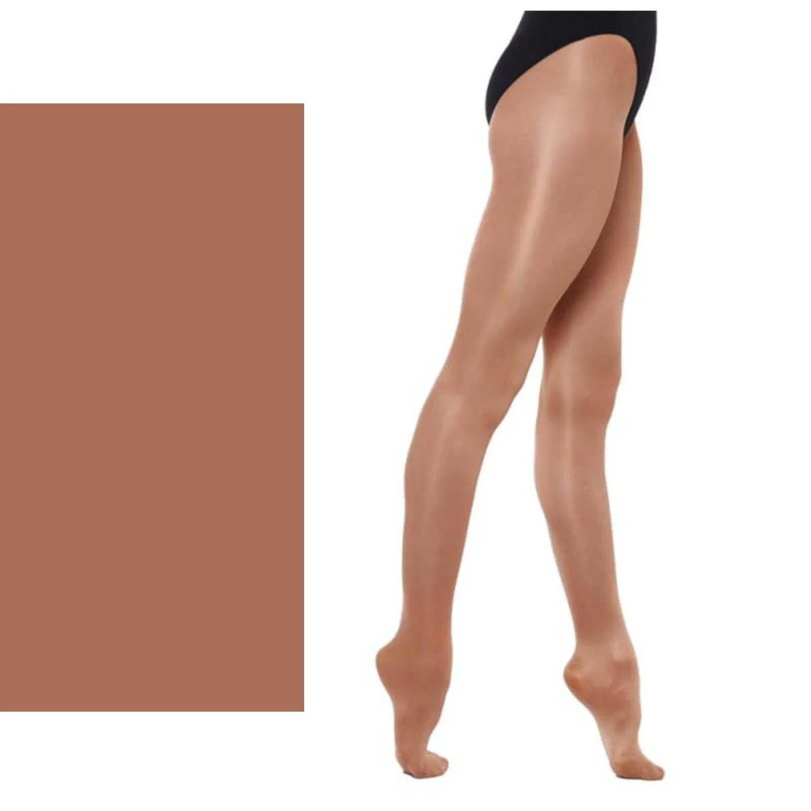 'SILKY' BRAND SHIMMER TIGHTS WITH FEET