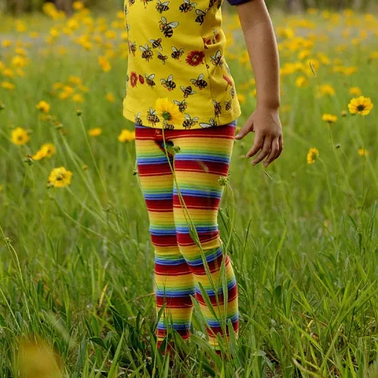 SLUGS   SNAILS - FOOTLESS TIGHTS - RAINBOW