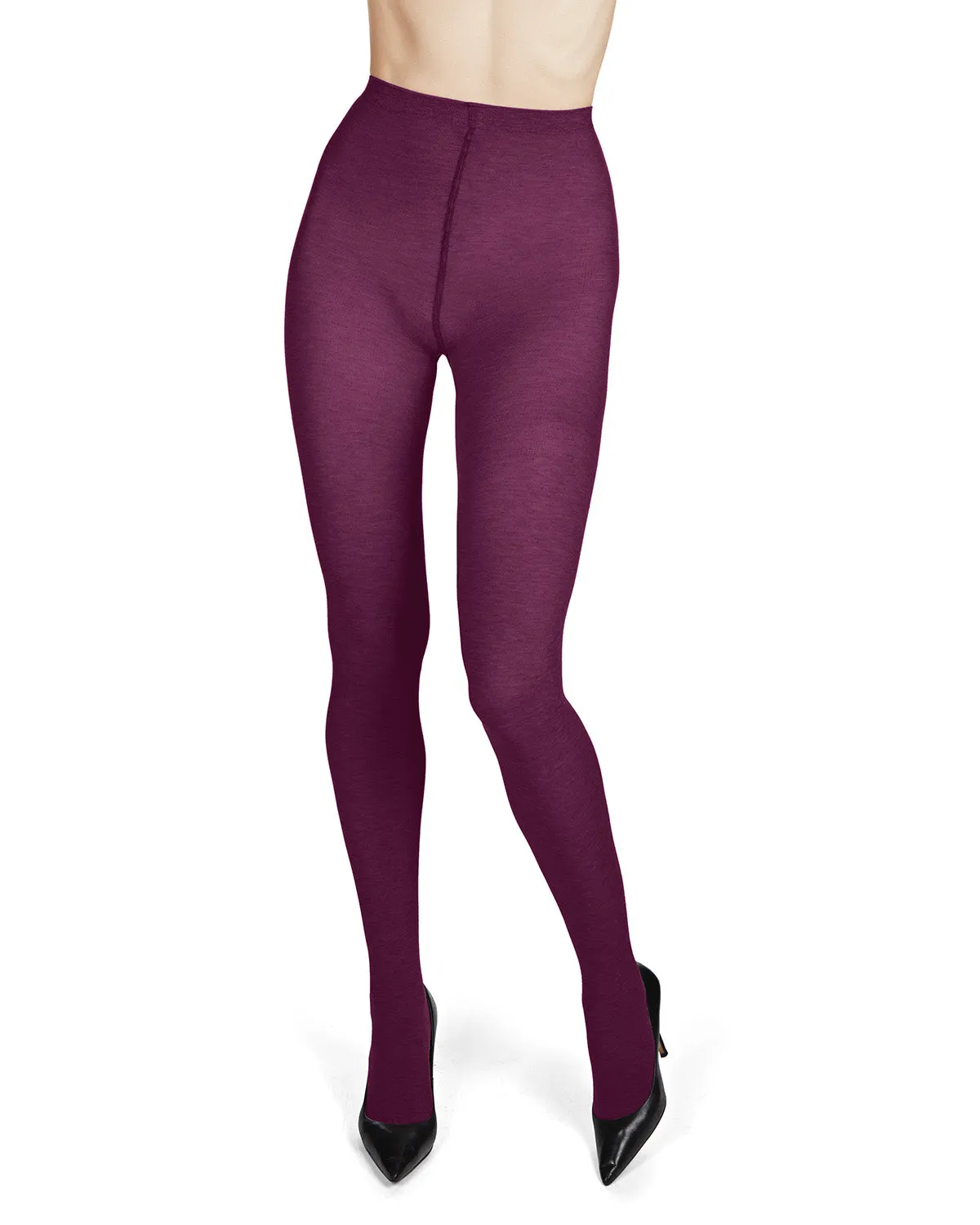 Soft Pima Cotton Tights with Comfort Waist