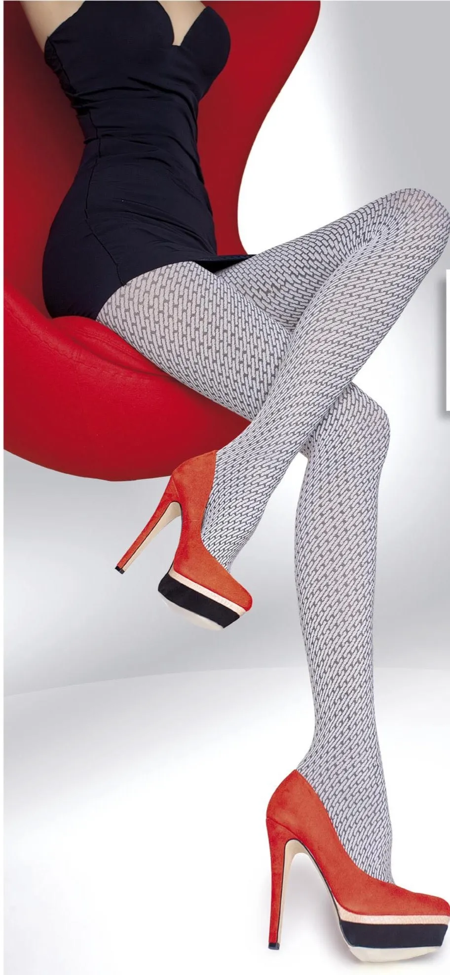 Sonella Opaque Patterned Tights