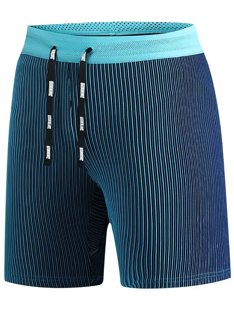 Sports Men's Compression Running Shorts with Drawstring - SF1860