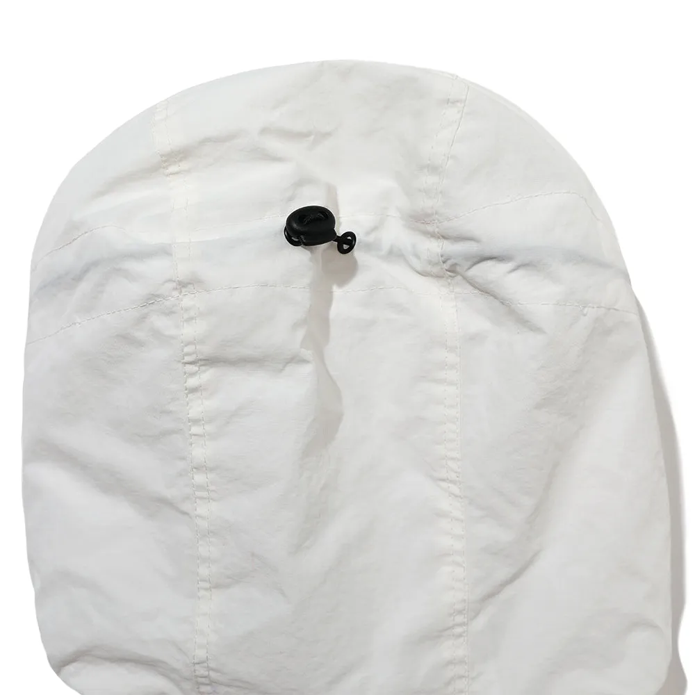 STRP HOODED ANORAK JACKET WHITE