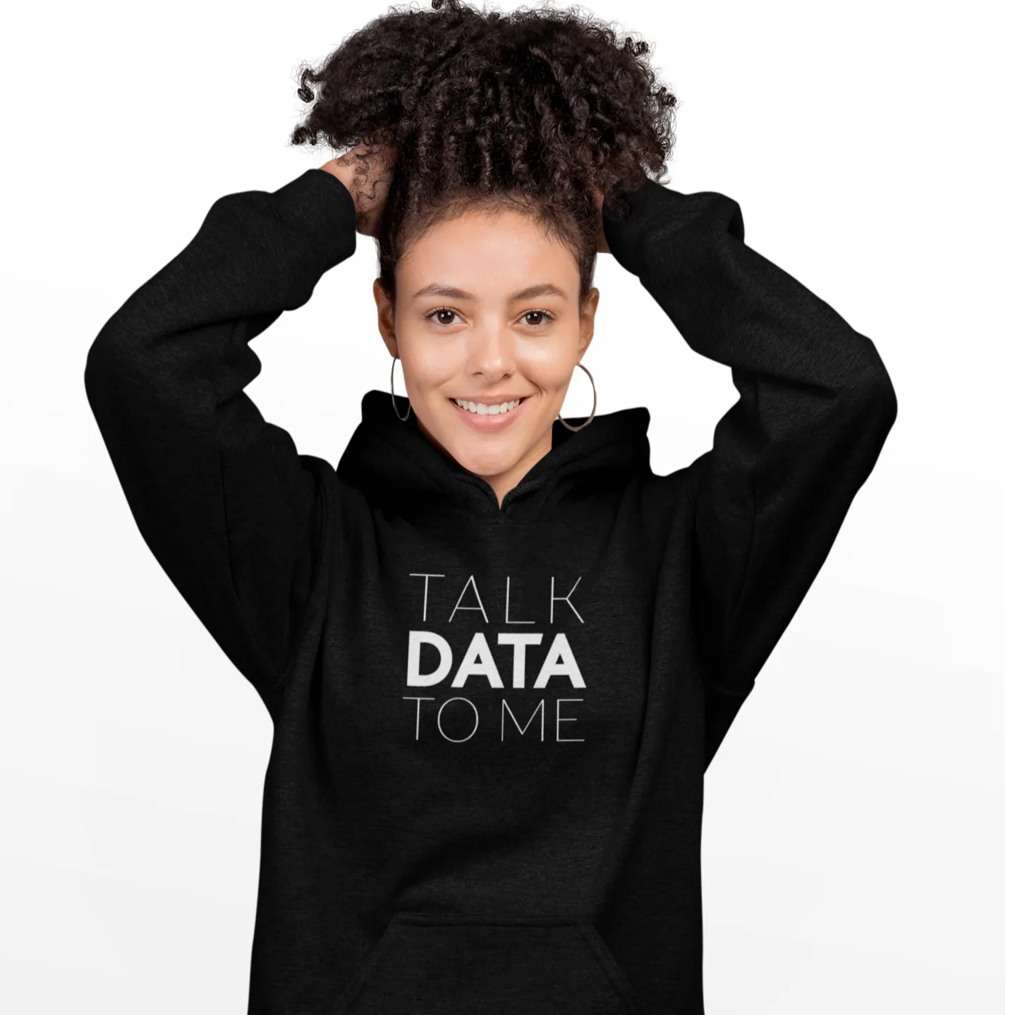 Talk Data To Me Women Hoodie