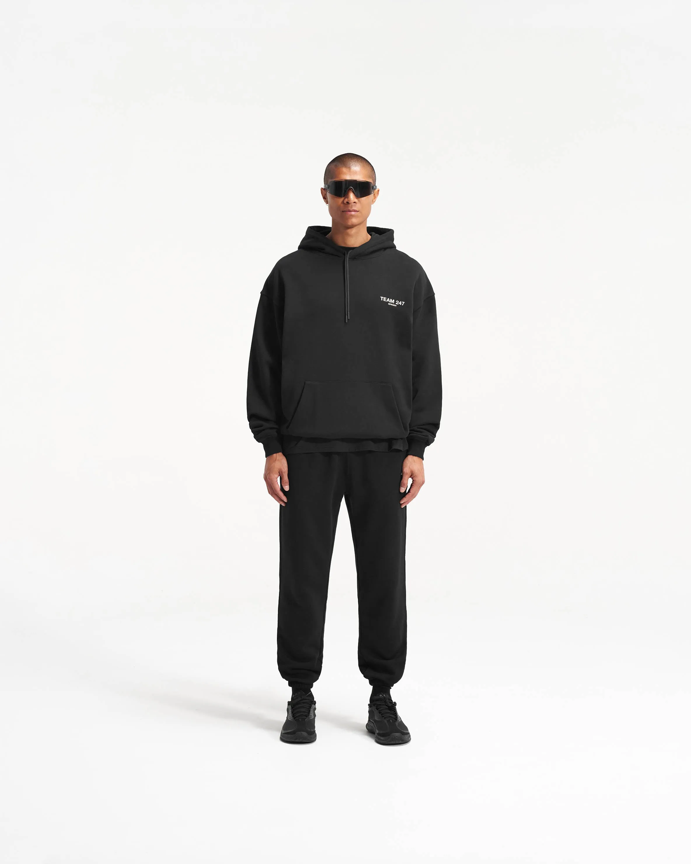 Team 247 Oversized Hoodie - Black