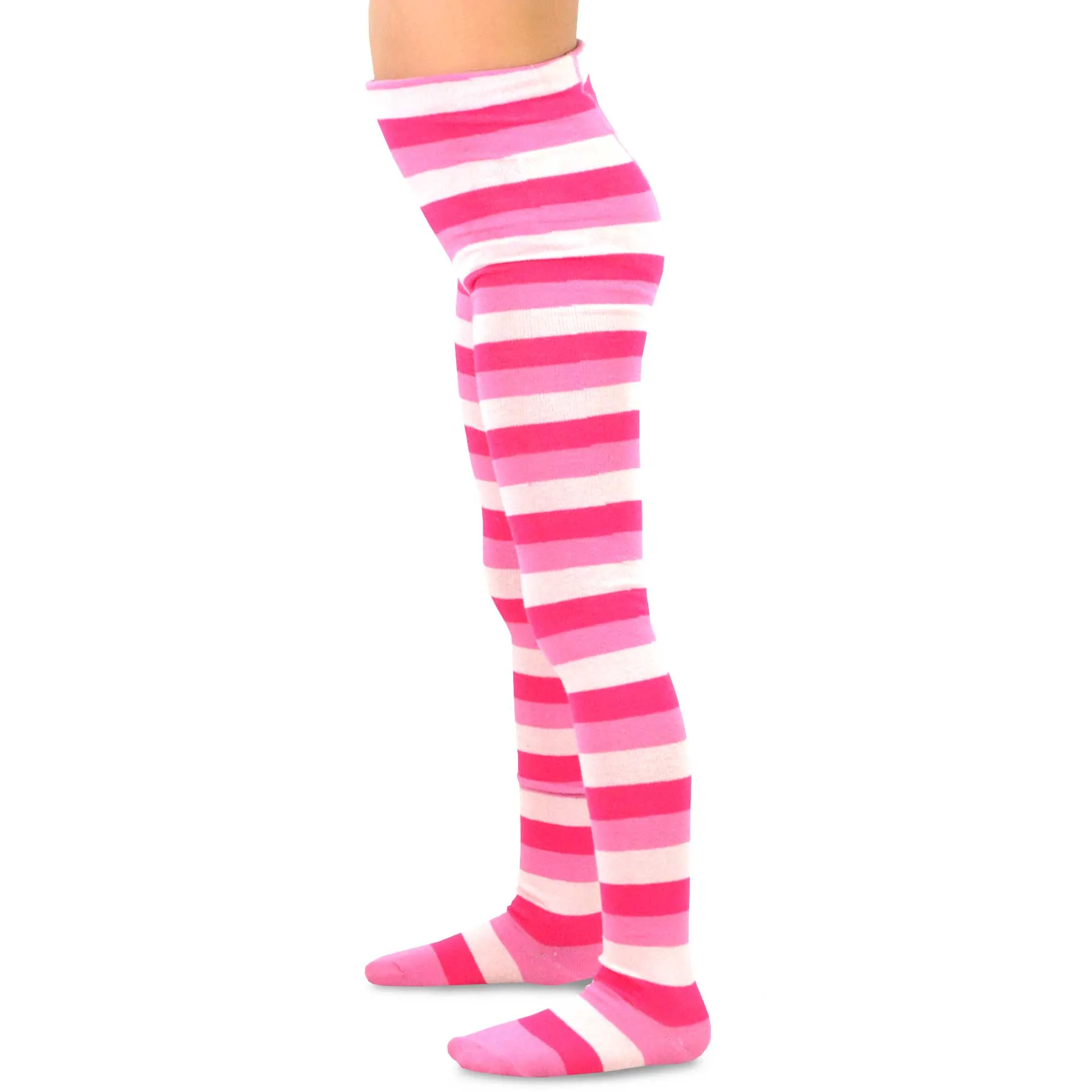 TeeHee Socks Kid's Casual Cotton Tights Stripes 3-Pack (70309)