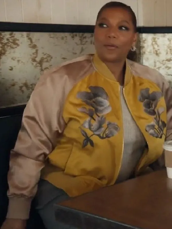 The Equalizer Season 3 Queen Latifah Floral Bomber Jacket