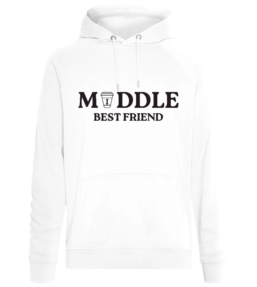 The Middle Best Friend Design - Comfort unisex hoodie