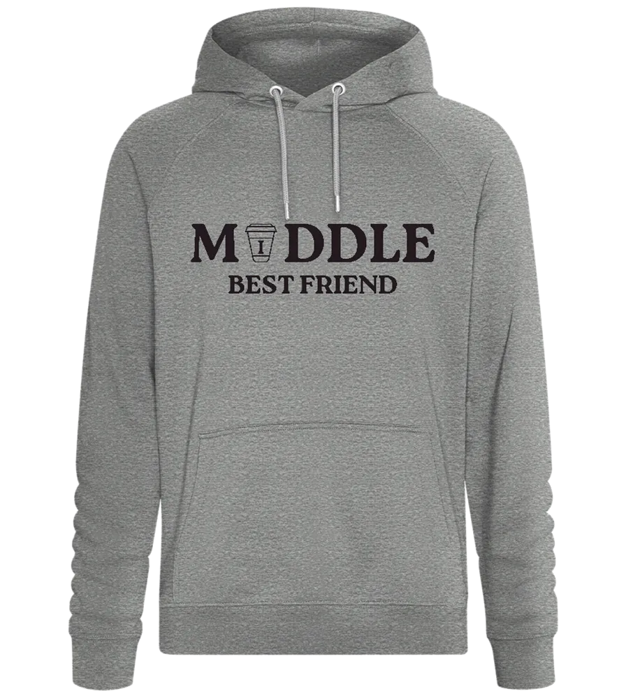 The Middle Best Friend Design - Comfort unisex hoodie