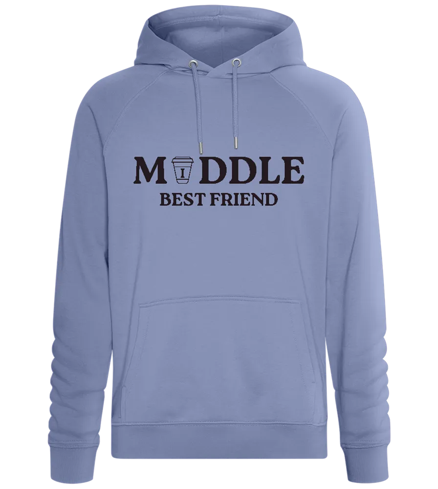 The Middle Best Friend Design - Comfort unisex hoodie