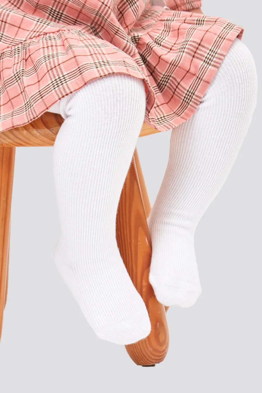 Toddler/Girl's Cotton Knit Tights