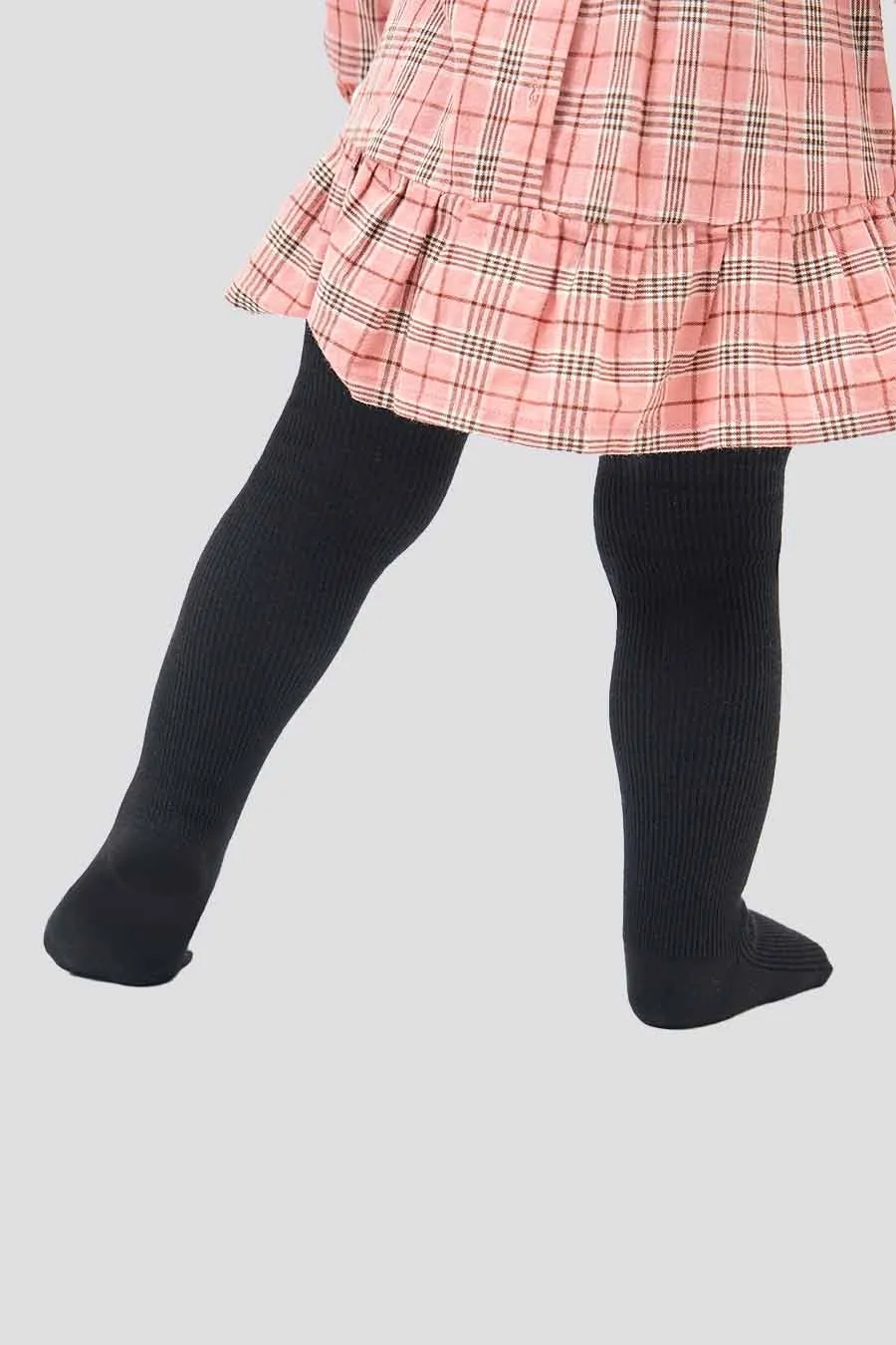 Toddler/Girl's Cotton Knit Tights