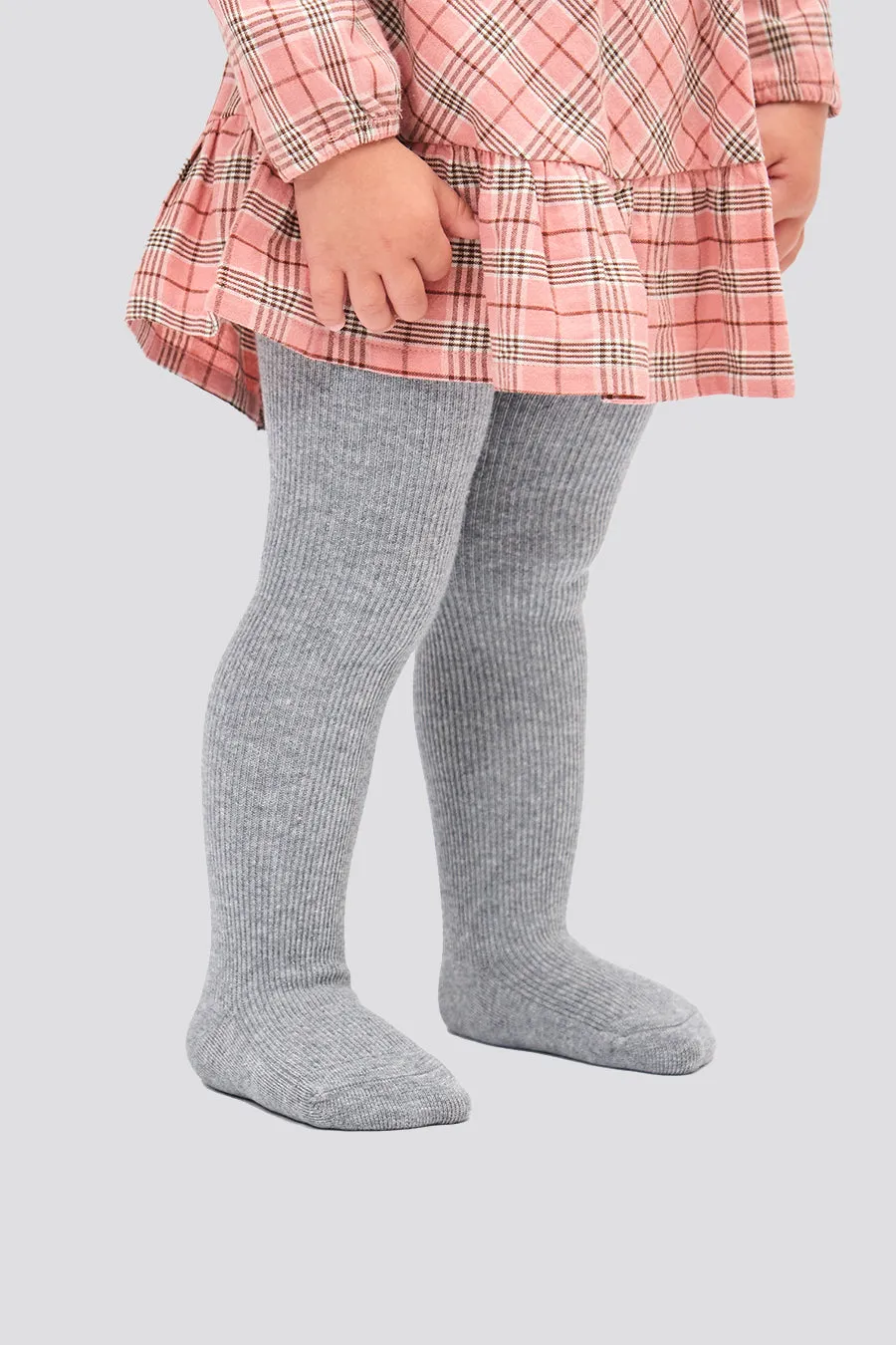 Toddler/Girl's Cotton Knit Tights