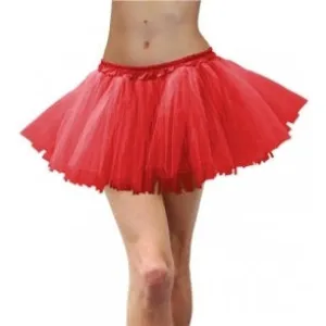 Tulle Tutu Adult - Red