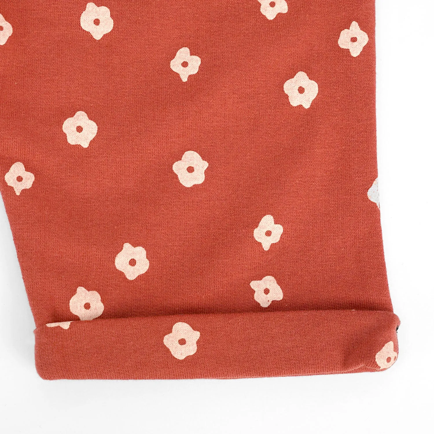 Venetian Red color printed Shorts For Kids