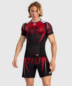 Venum Adrenaline Men's Short Sleeve Rashguard - Red