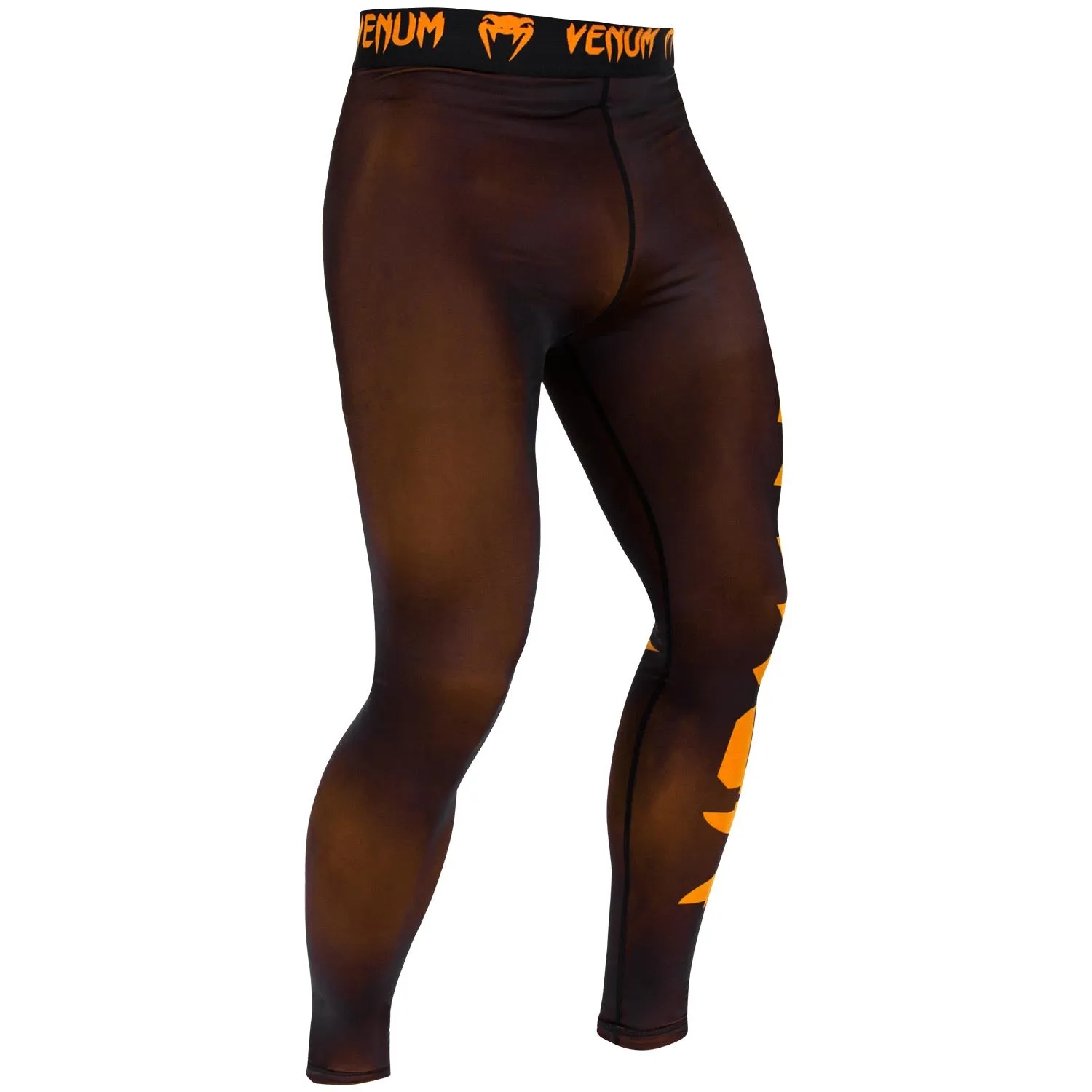 Venum Giant Compression Tights - Black/Neo Orange