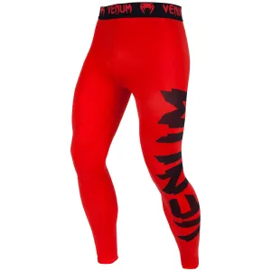 Venum Giant Compression Tights - Red/Black