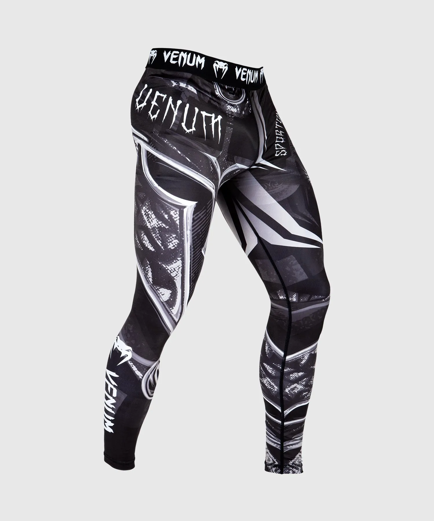 Venum Gladiator 3.0 Compression Tights - Black/White