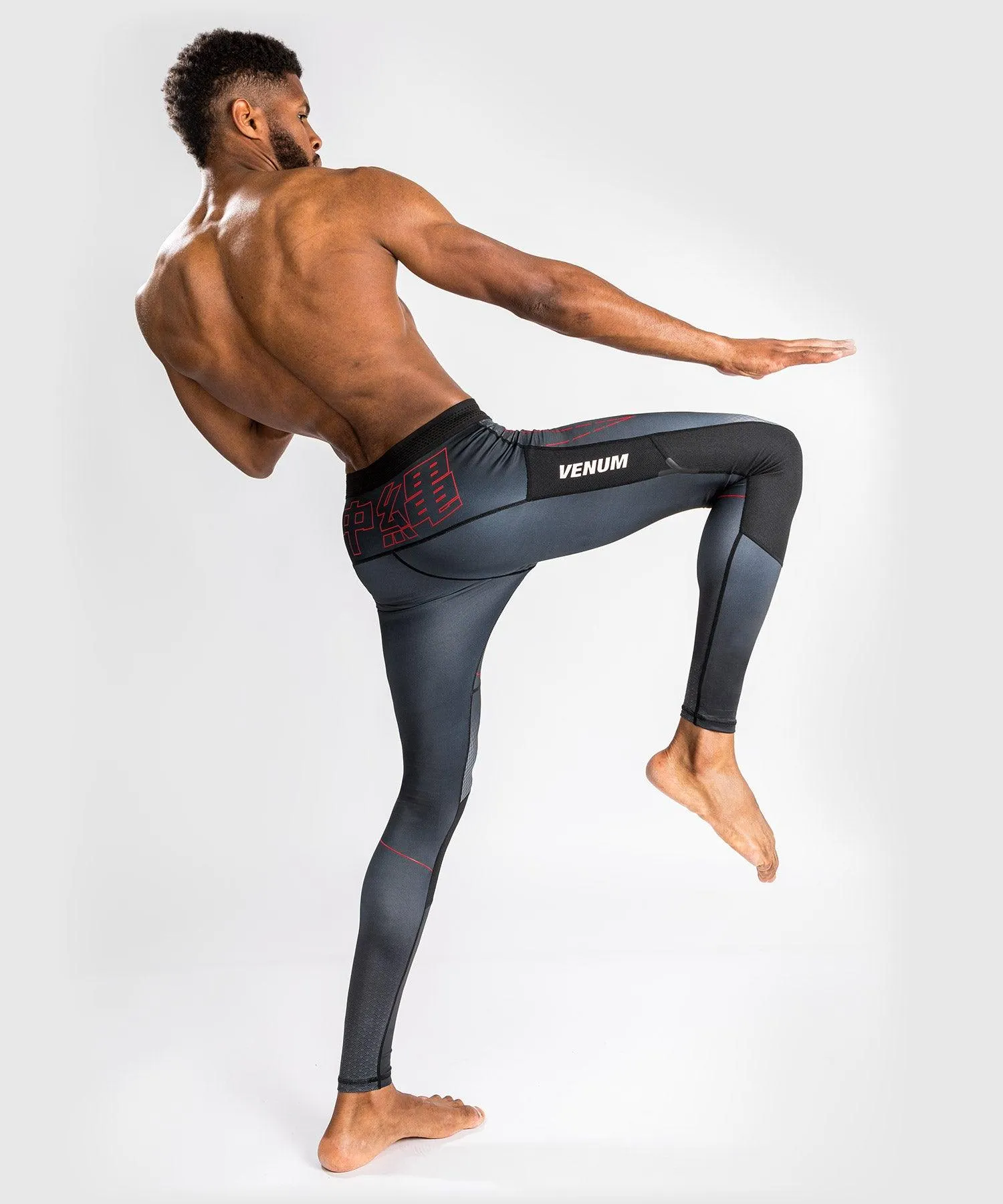 Venum Okinawa 3.0 Compression Tights  - Black/Red