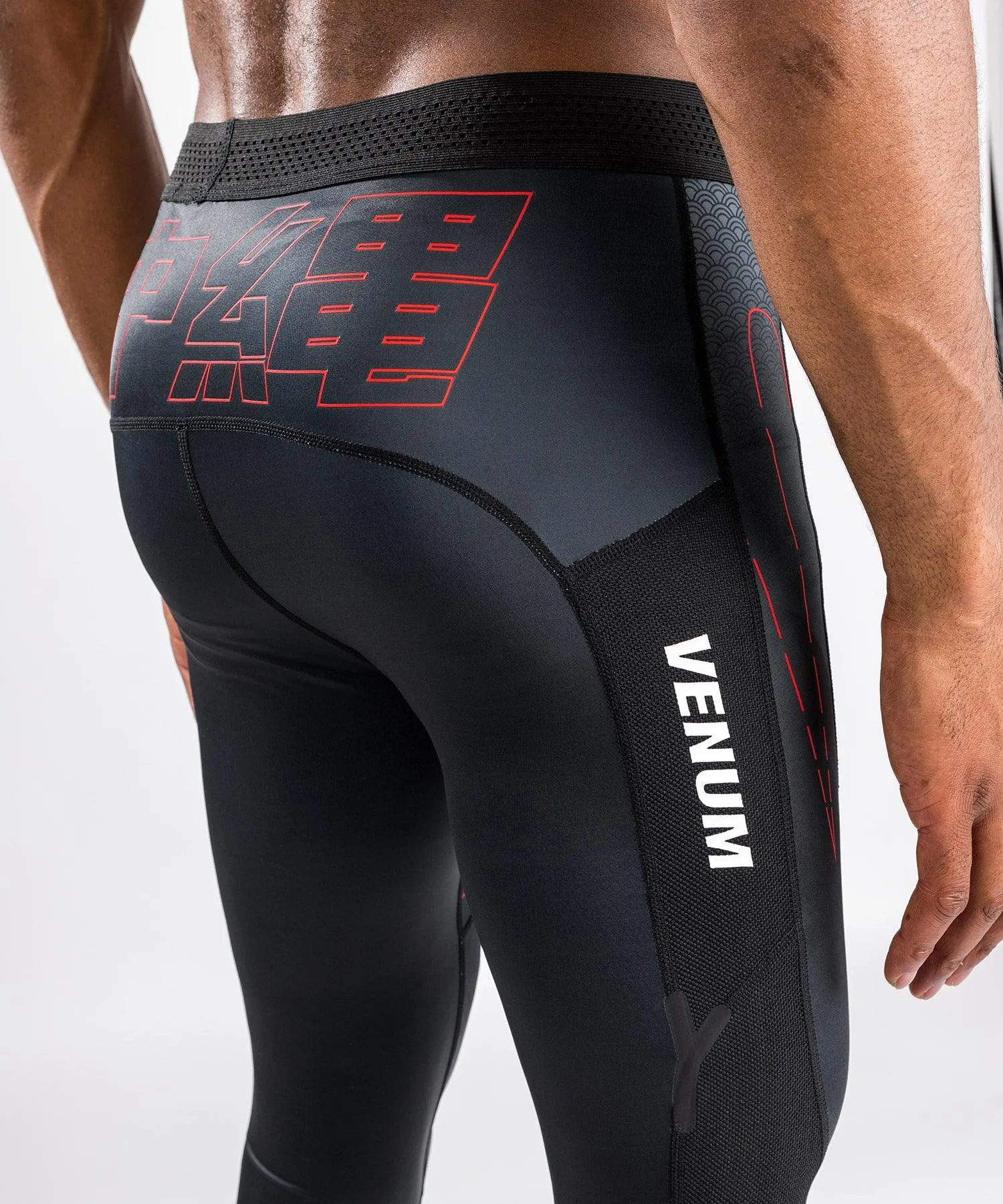 Venum Okinawa 3.0 Compression Tights  - Black/Red