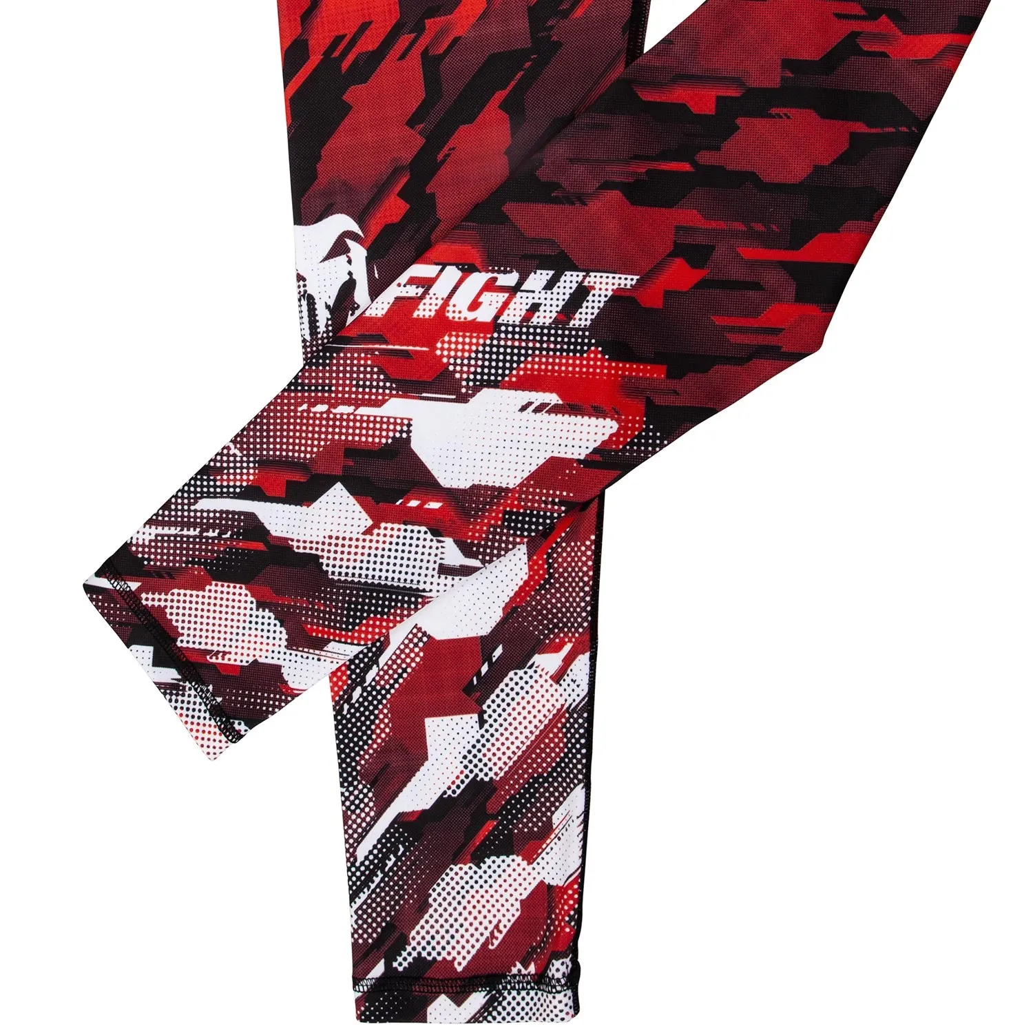 Venum Tecmo Compression Tights - Red/White