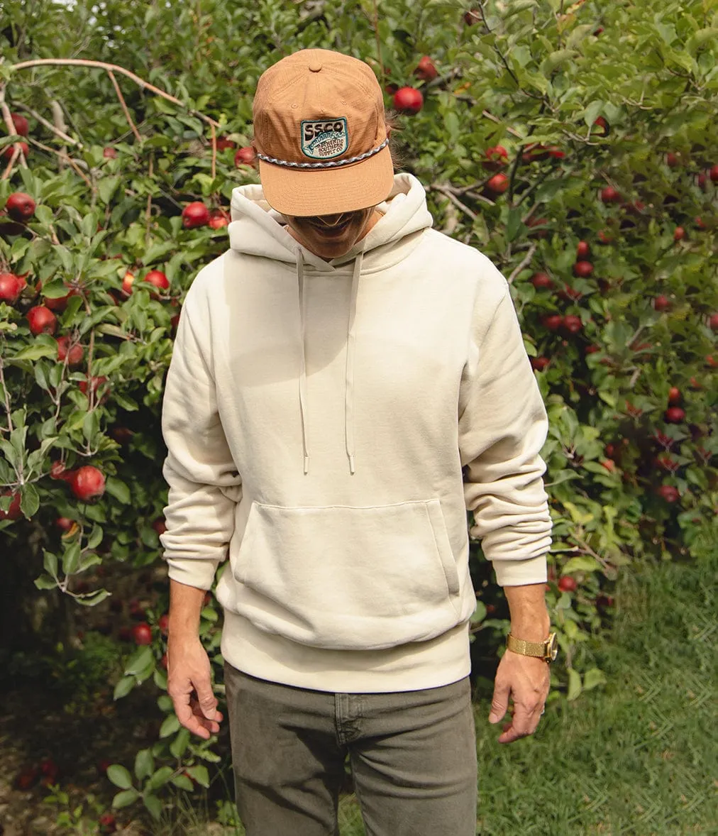 Washed Fleece Essential Hoodie - Oatmeal