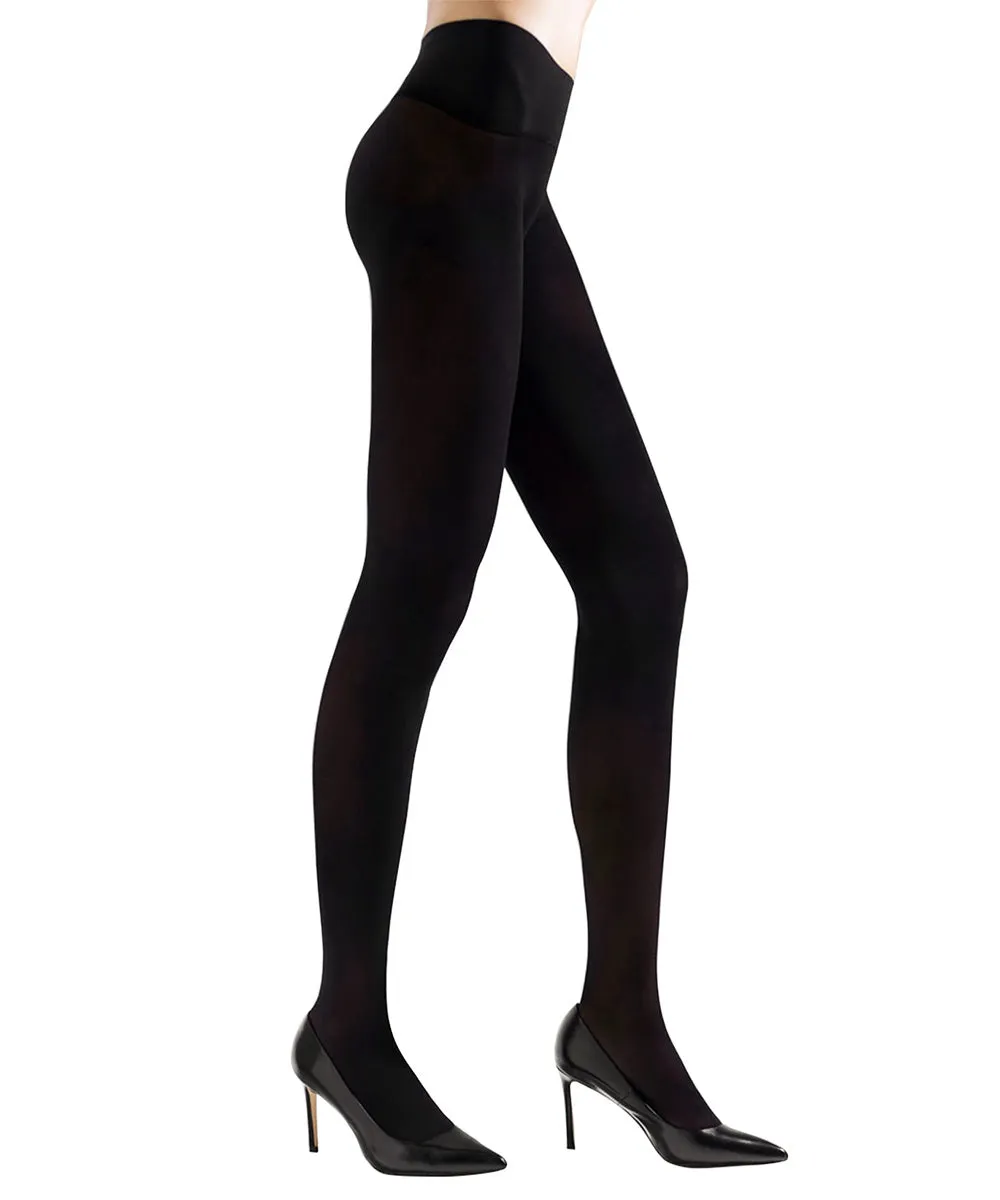 Women's 2 Pack Revolutionary Opaque Control Top Tights