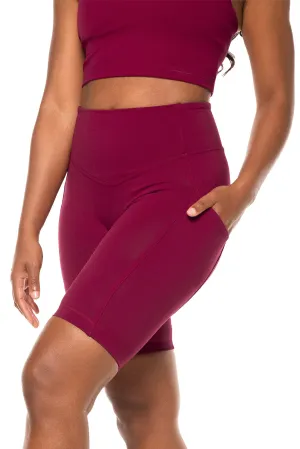 Women's Ananda Bike Short  |  Red Crush