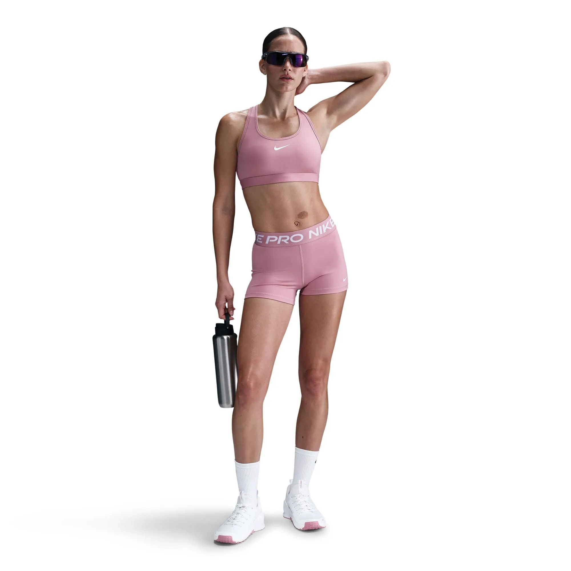 Women's Pro 3" Shorts (699 - Elemental Pink/White)