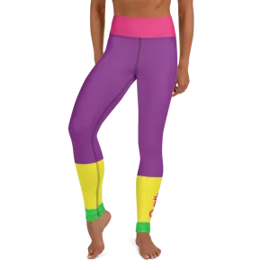 Women's Yoga Tights - Neon