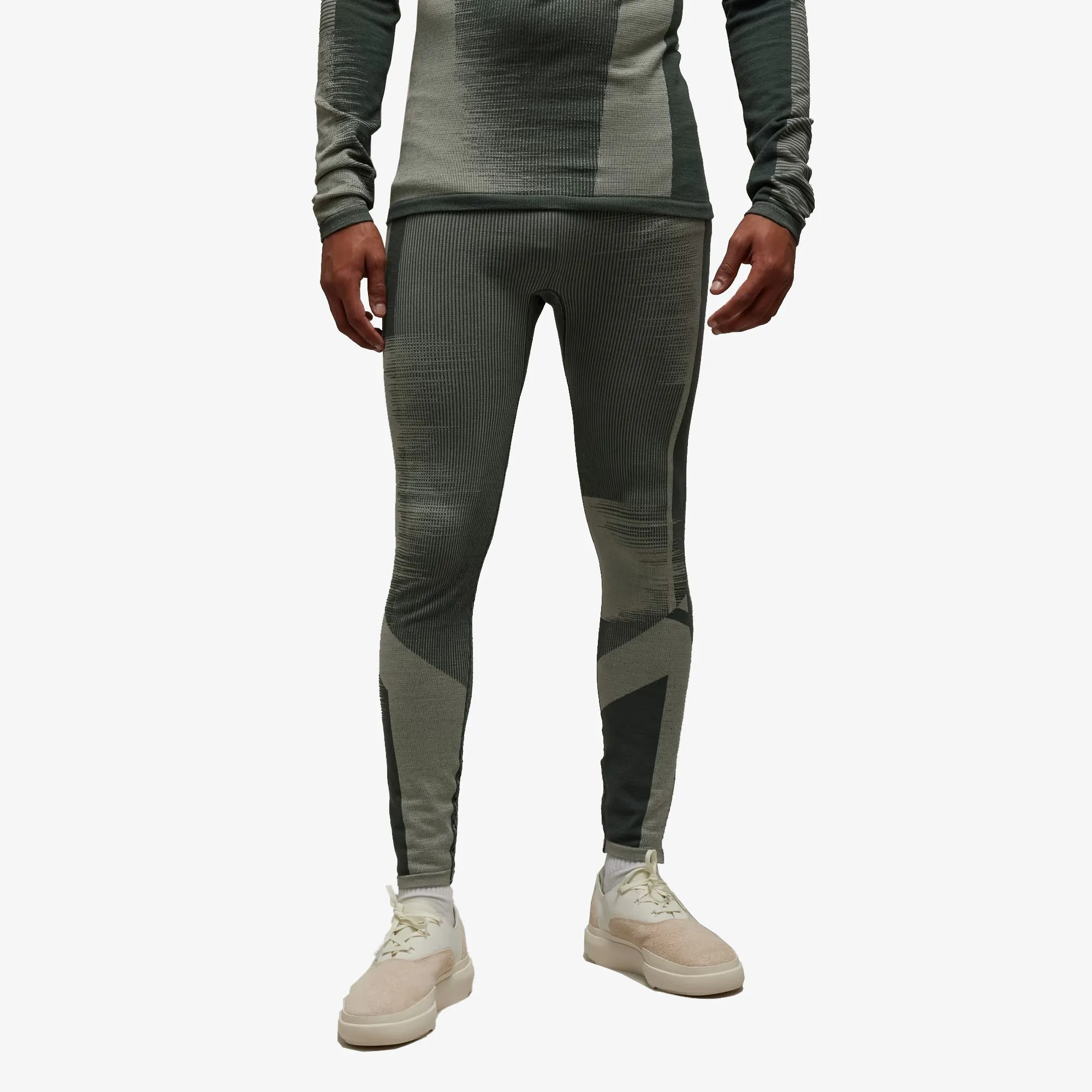 Y-3 | ENGINEERED TIGHTS  { WONDER SILVER