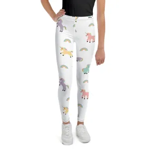 Youth Girl’s Leggings White sizes 8, 10