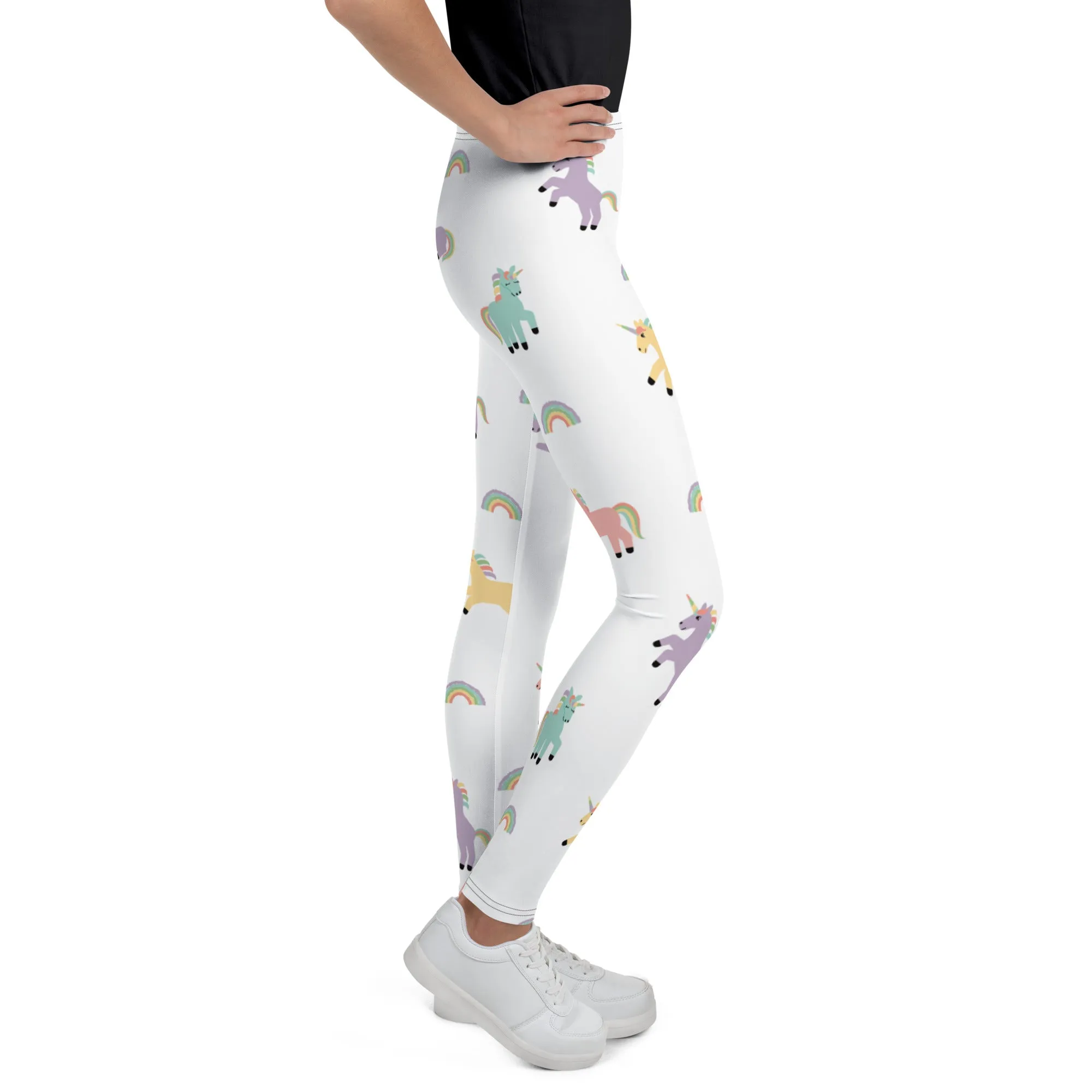 Youth Girl’s Leggings White sizes 8, 10